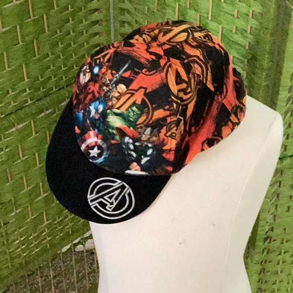 🦸NWOT “ Marvel Avengers Cap “Just Way Too Awesome Unisex Hat Wardrobe Must 🦸 - Picture 4 of 10